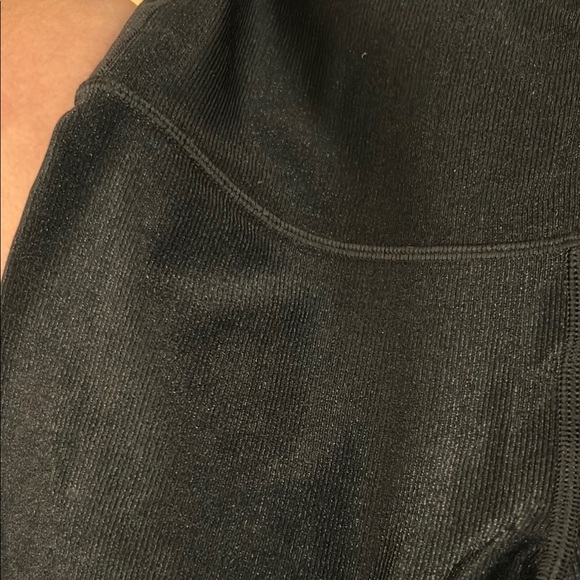 Aerie Black High-Waisted 7/8 Leggings - Picture 6 of 6